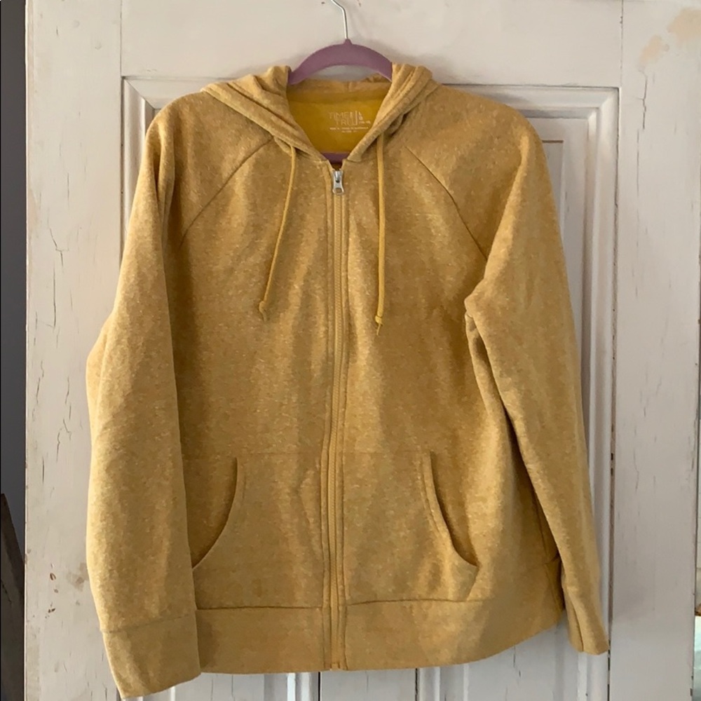 Yellow hoodie